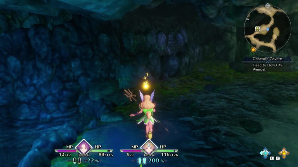 Trials of Mana - Chapter 1: Cascade Cavern - Orb Location 4