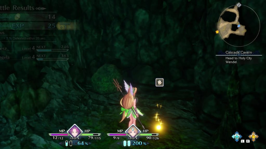 Trials of Mana - Chapter 1: Cascade Cavern - Orb Location 6