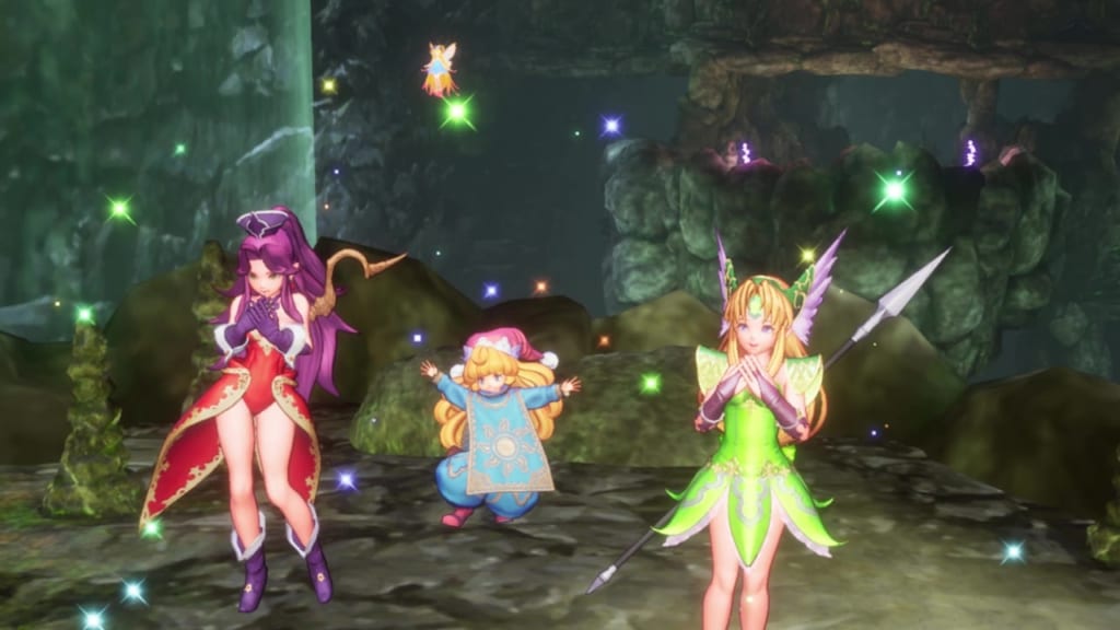 Trials of Mana - Chapter 1: Cascade Cavern Revisited New Area