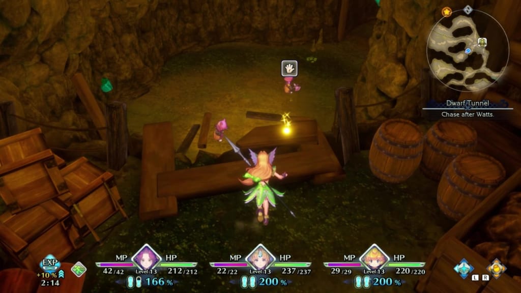 Trials of Mana - Chapter 1: Dwarf Tunnel - Orb Location 11