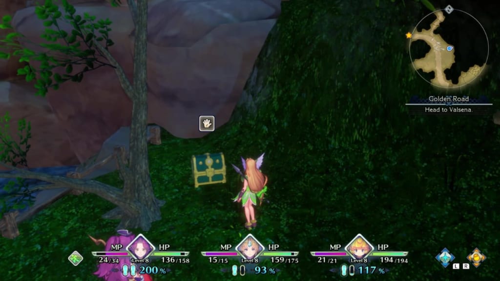Trials of Mana - Chapter 1: Golden Road - Chest Location 2