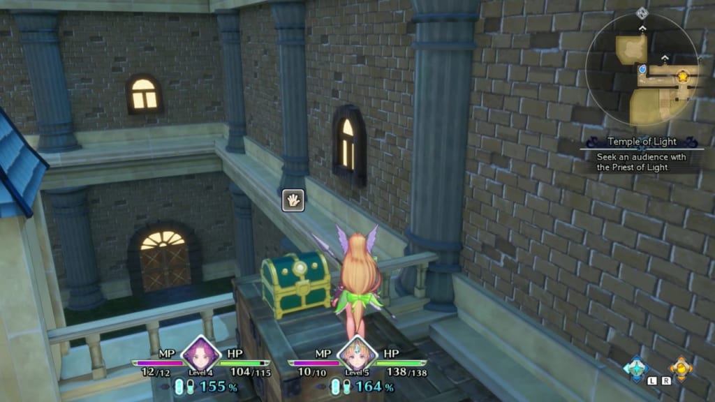 Trials of Mana - Chapter 1: Holy City of Wendel - Chest Location 6