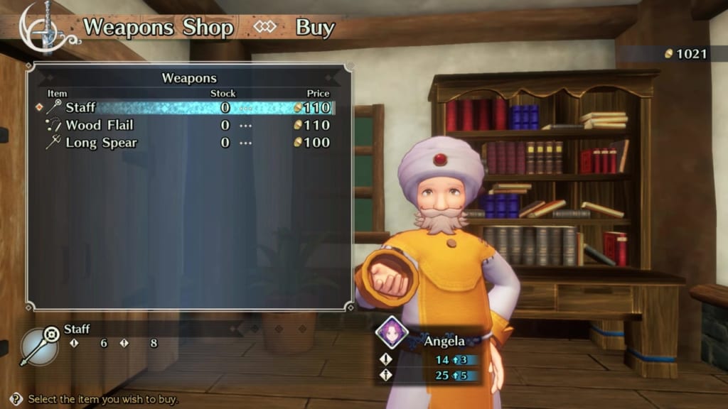Trials of Mana - Chapter 1: Holy City of Wendel - Weapon Shop