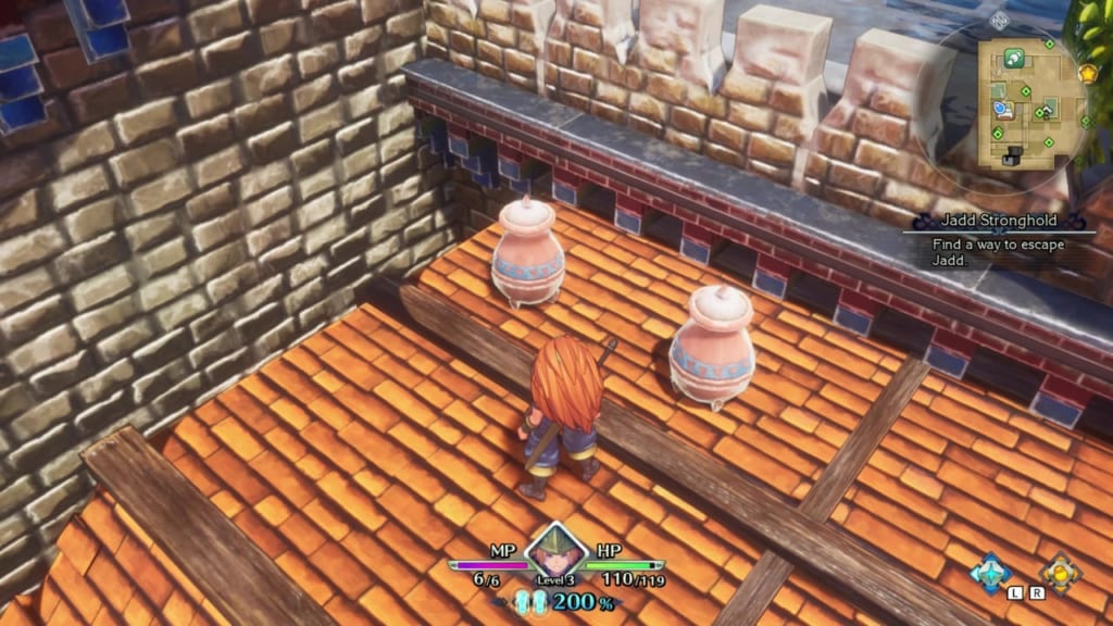 Trials of Mana - Chapter 1: Jadd Stronghold - Vase Location 3