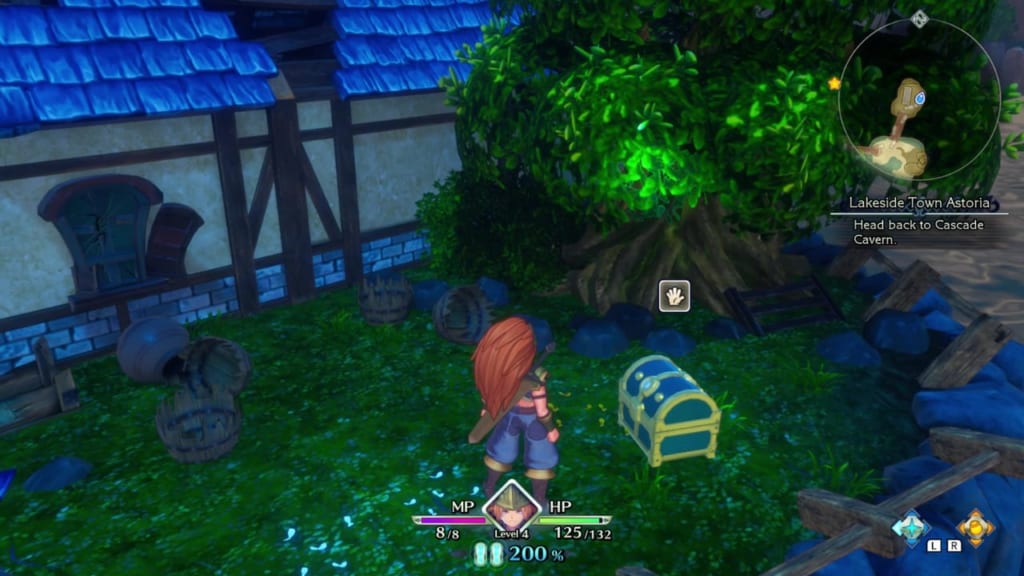 Trials of Mana - Chapter 1: Lakeside Town Astoria Revisited - Chest Location 1