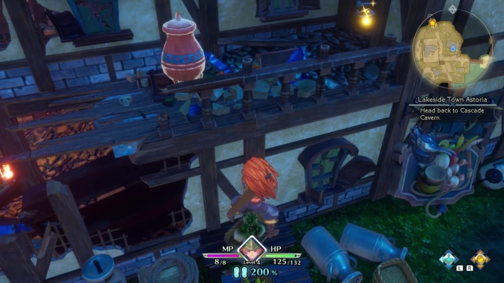 Trials of Mana - Chapter 1: Lakeside Town Astoria Revisited - Vase Location 2