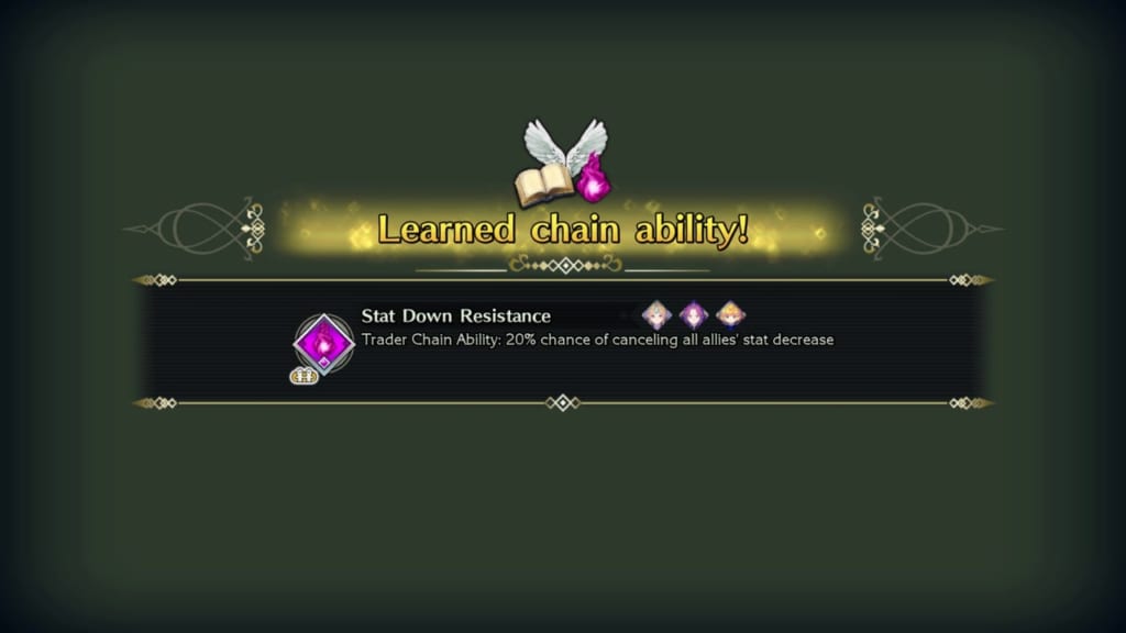Trials of Mana - Chapter 1: Merchant Town Beiser - Chain Ability - Stat Down Resistance