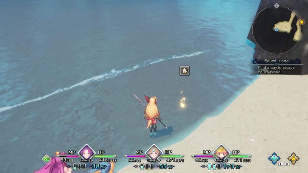 Trials of Mana - Chapter 2: Beuca Island - Orb Location 1