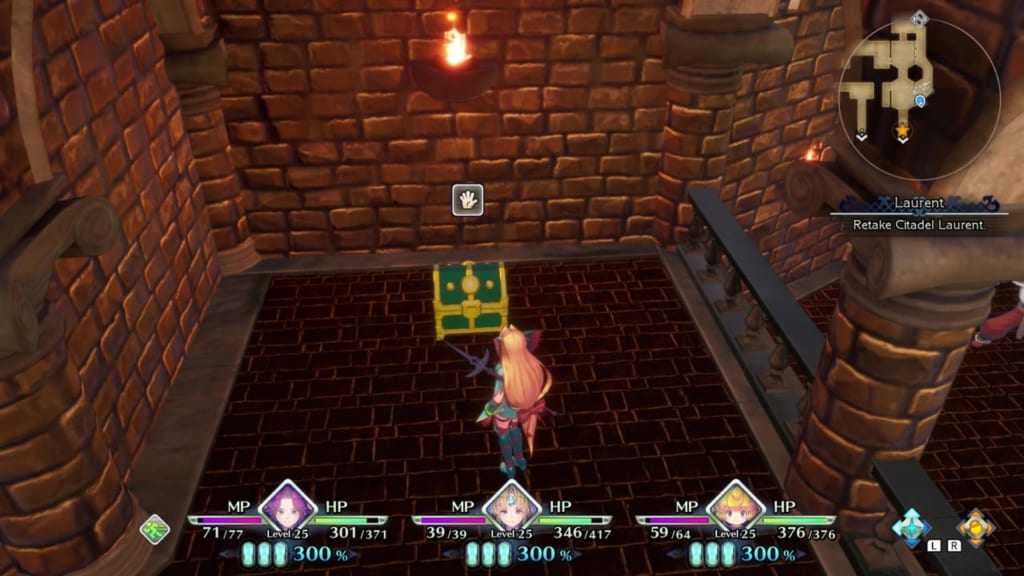 Trials of Mana - Chapter 2: Citadel of Laurent - Chest Location 4