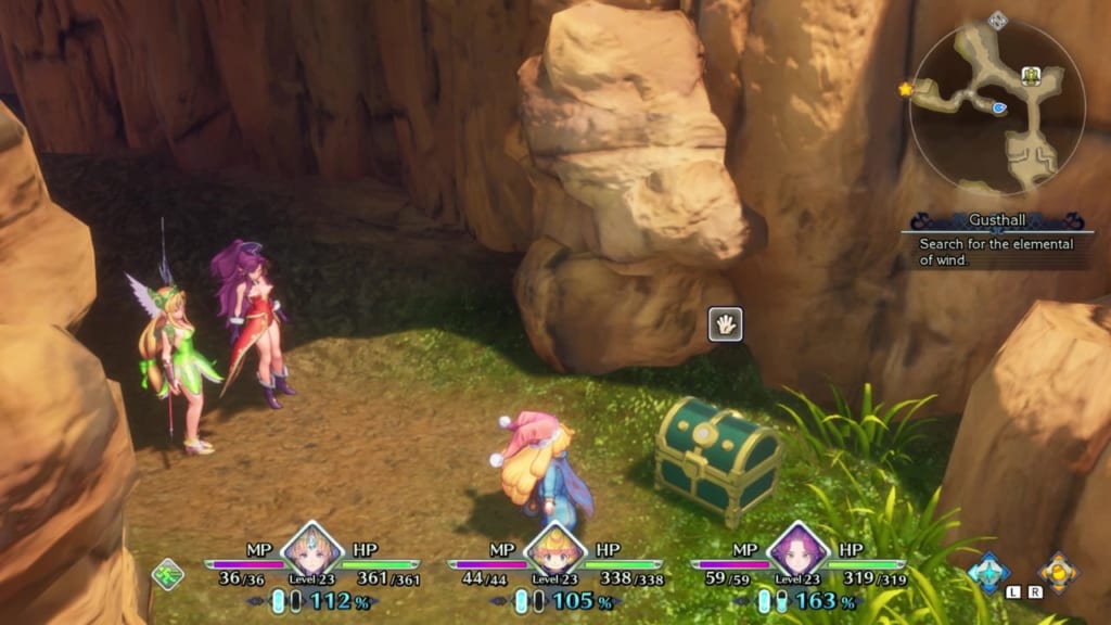 Trials of Mana Remake - Chapter 2: Gusthall - Chest Location 1