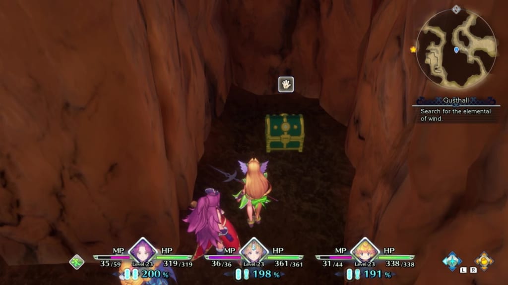 Trials of Mana Remake - Chapter 2: Gusthall - Chest Location 5