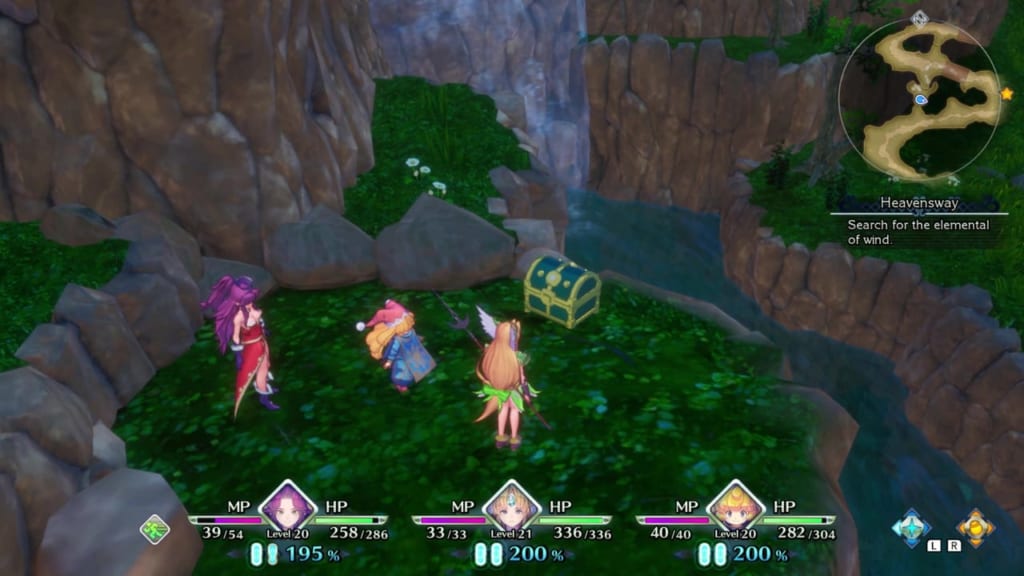 Trials of Mana - Chapter 2: Heavensway - Chest Location 1