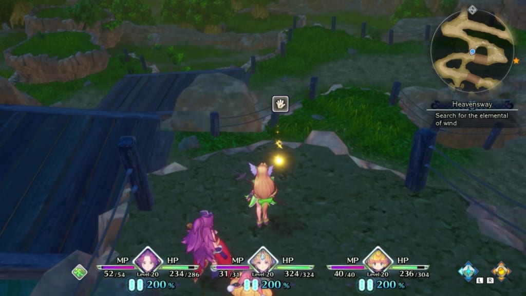 Trials of Mana - Chapter 2: Heavensway - Orb Location 3