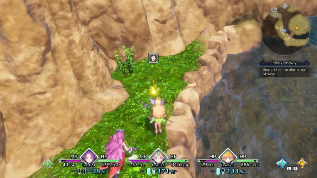 Trials of Mana - Chapter 2: Heavensway - Orb Location 5