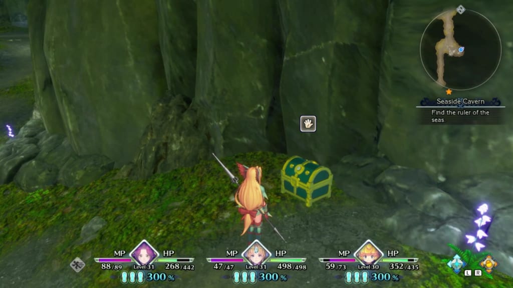 Trials of Mana Remake - Chapter 2: Seaside Cavern - Chest Location 3