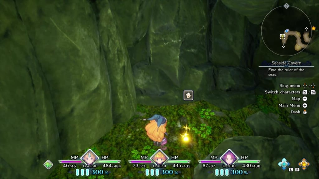 Trials of Mana Remake - Chapter 2: Seaside Cavern - Orb Location 1