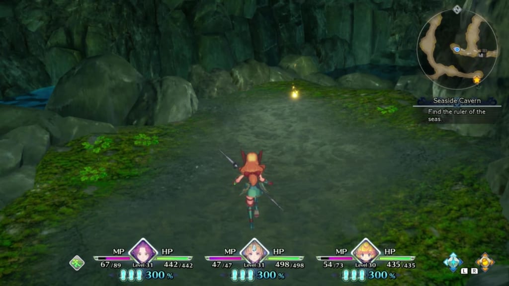 Trials of Mana Remake - Chapter 2: Seaside Cavern - Orb Location 3