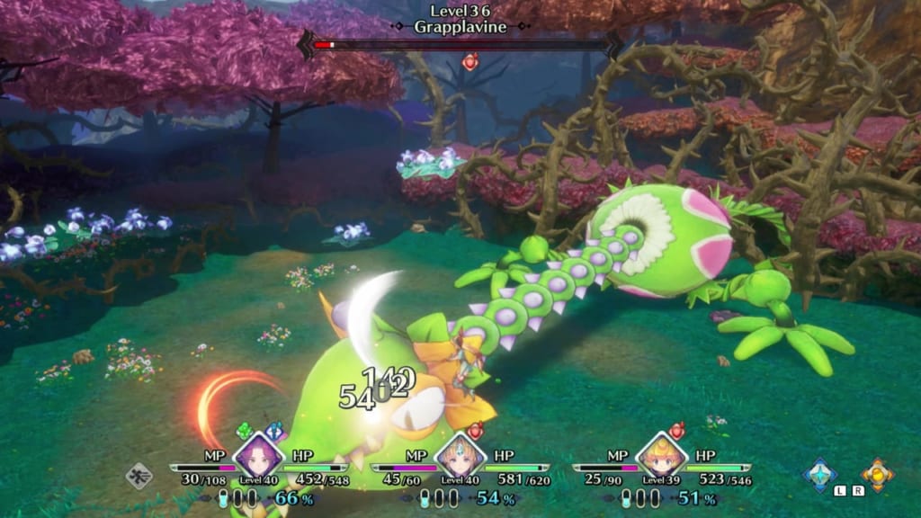 Trials of Mana Remake - Grapplavine - Use Aerial Attacks or Combos