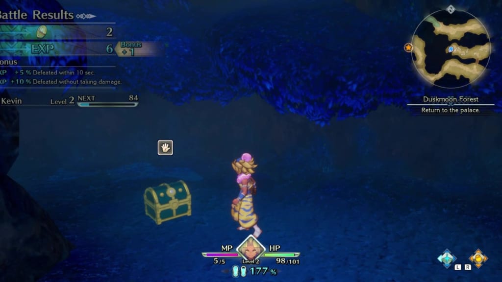 Trials of Mana Remake - Chapter 3: Duskmoon Forest - Chest Location 4
