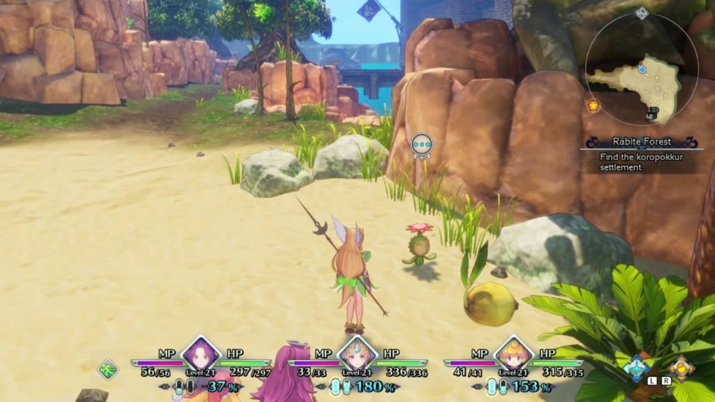 Trials of Mana - Chapter 2: Finding Koropokkur Village - Lil' Cactus Location 12
