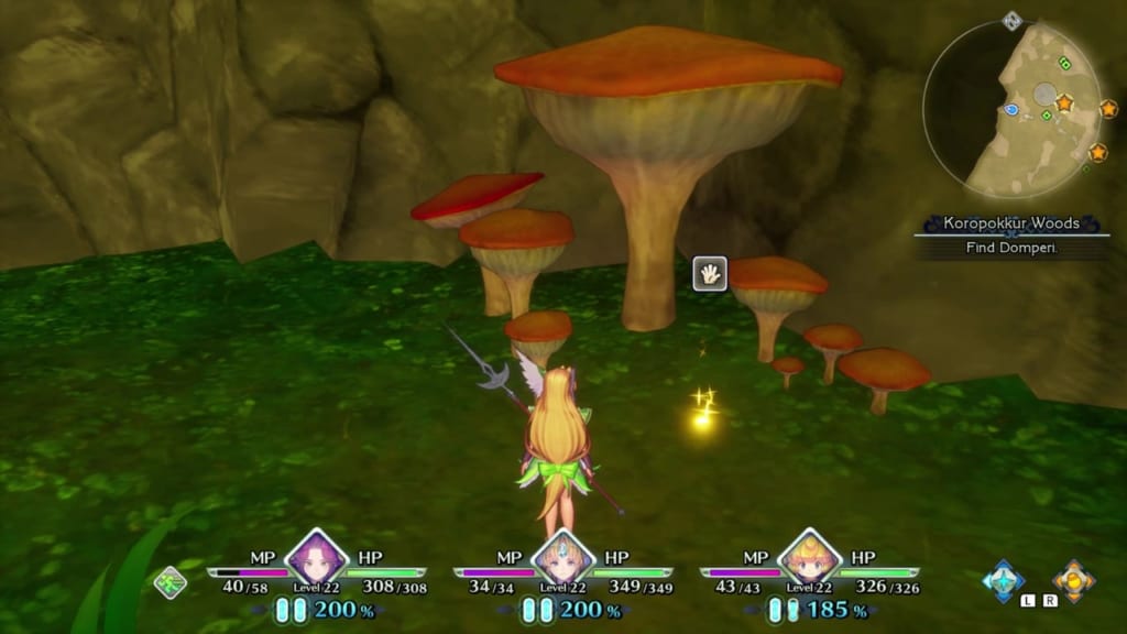 Trials of Mana - Chapter 2: Koropokkur Woods - Orb Location 2