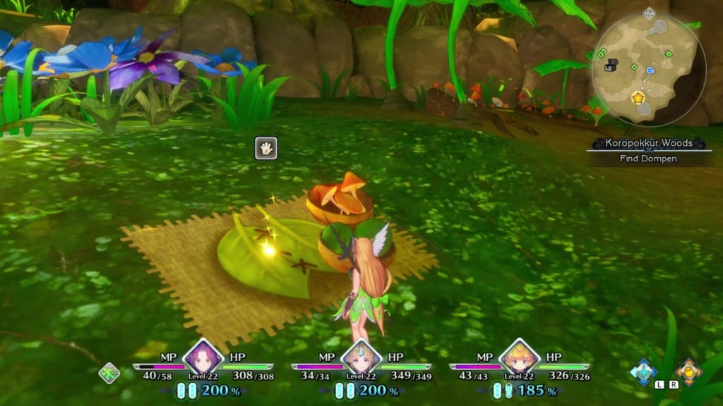Trials of Mana - Chapter 2: Koropokkur Woods - Orb Location 4