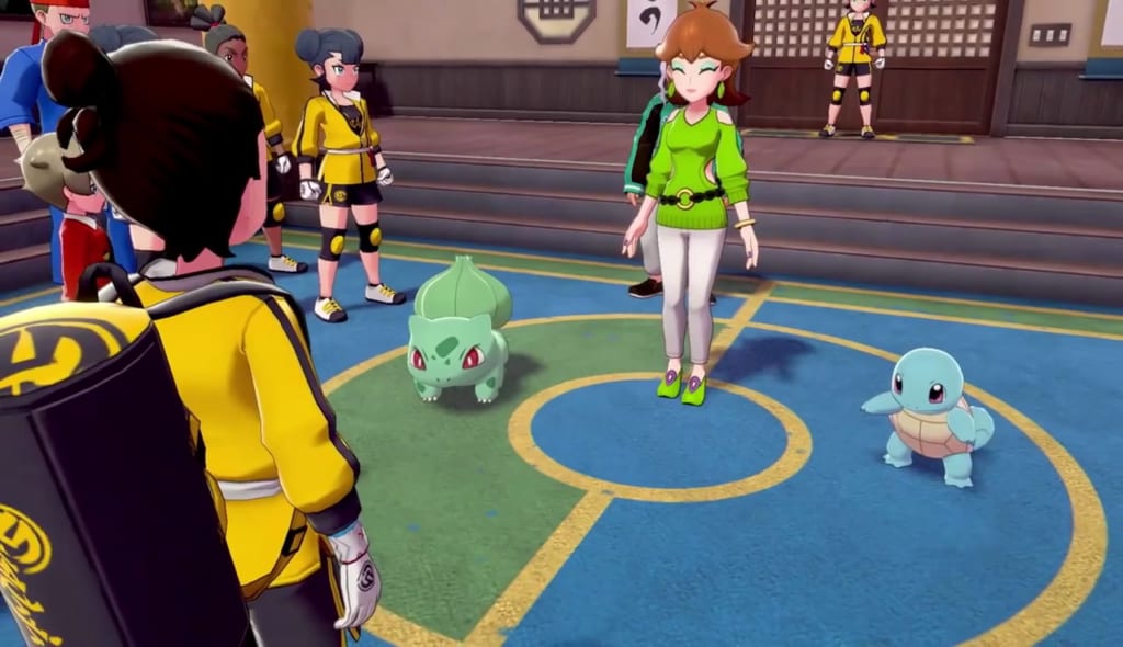 Pokemon Sword and Shield - Gigantamax Bulbasaur and Squirtle