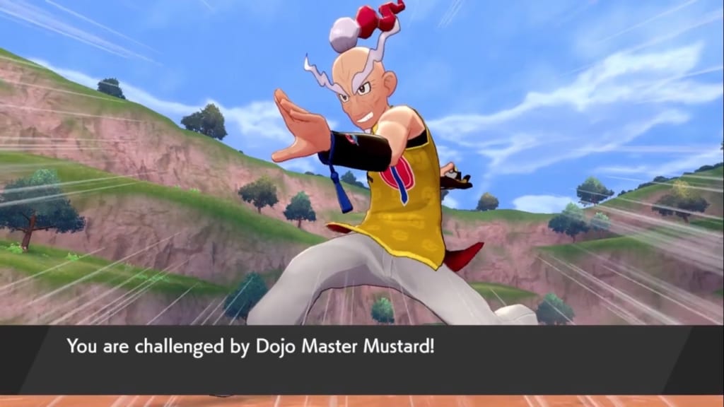 Pokemon Sword and Shield - Dojo Master Mustard (Battle Court)