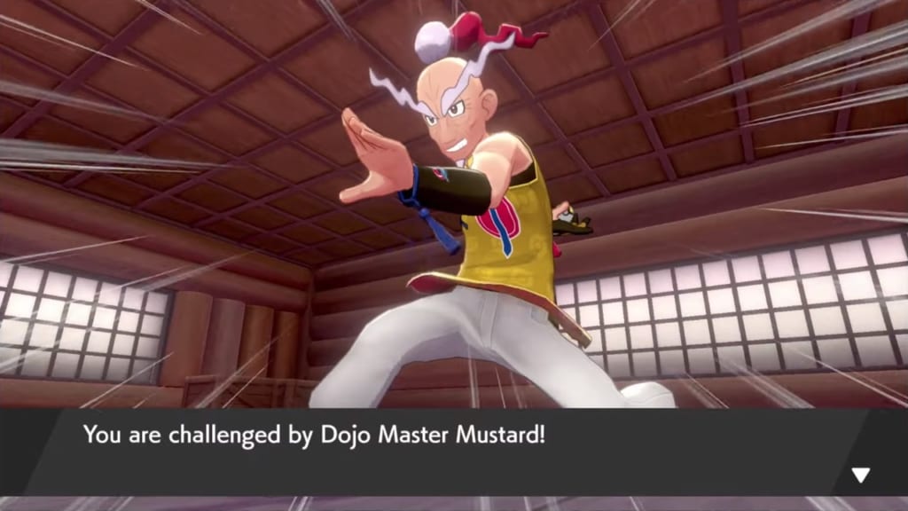 Pokemon Sword and Shield - Dojo Master Mustard (Tower of Two Fists)
