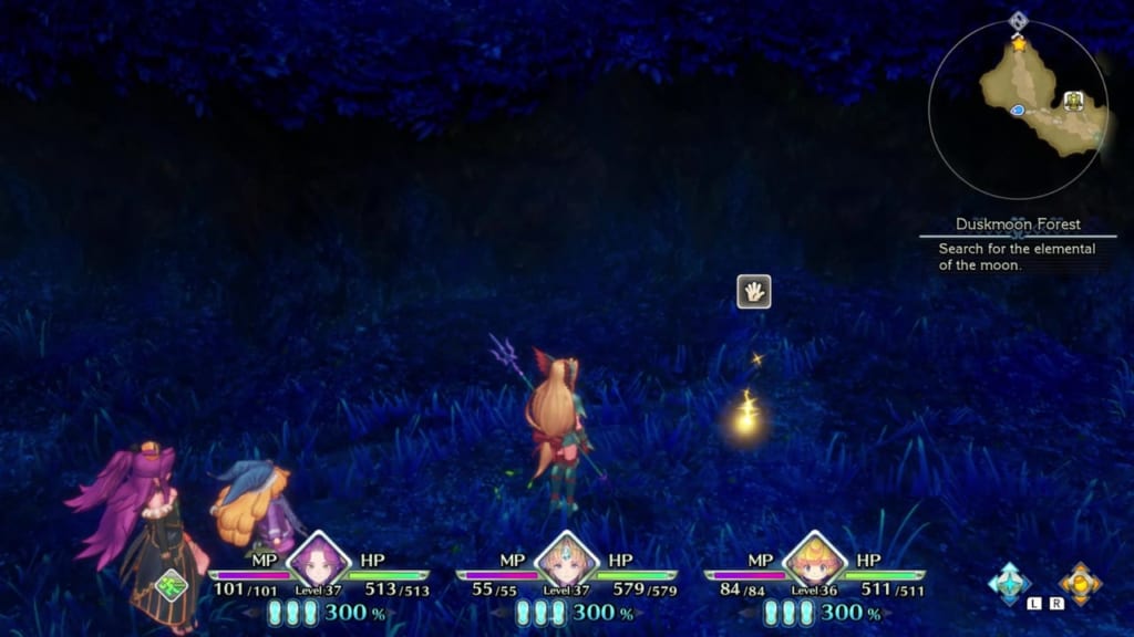 Trials of Mana Remake - Chapter 3: Duskmoon Forest - Orb Location 6