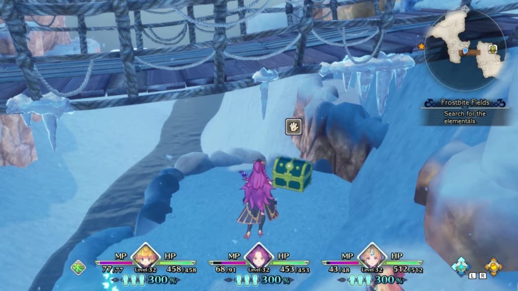 Trials of Mana Remake - Chapter 3: Frostbite Fields - Chest Location 3