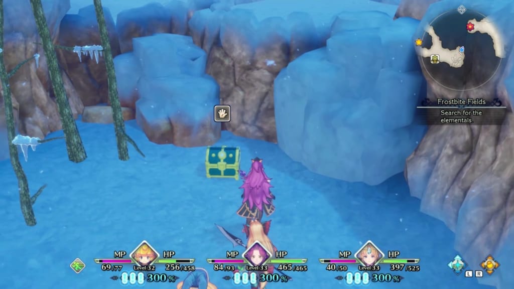 Trials of Mana Remake - Chapter 3: Frostbite Fields - Chest Location 6