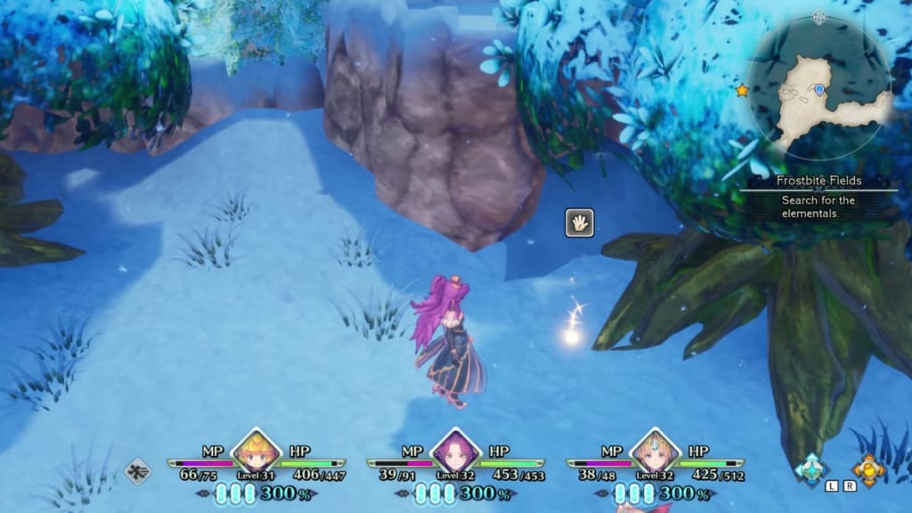 Trials of Mana Remake - Chapter 3: Frostbite Fields - Orb Location 1