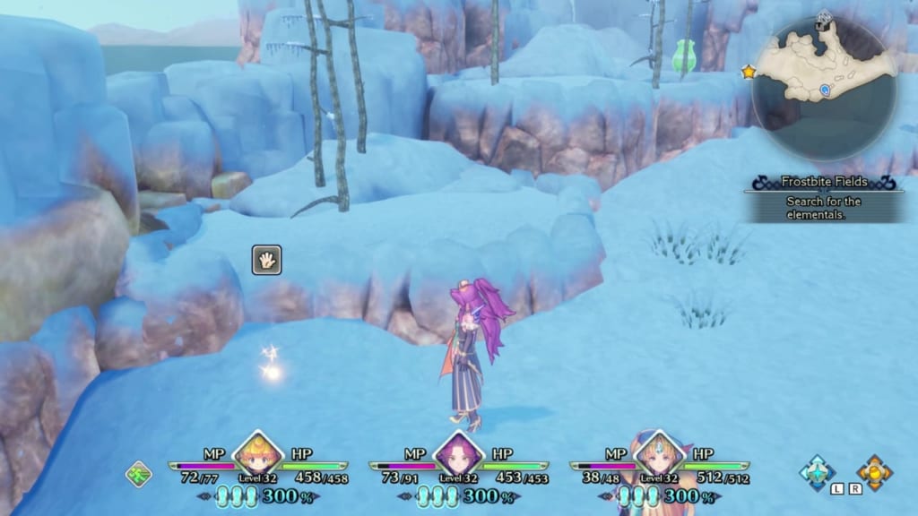 Trials of Mana Remake - Chapter 3: Frostbite Fields - Orb Location 2