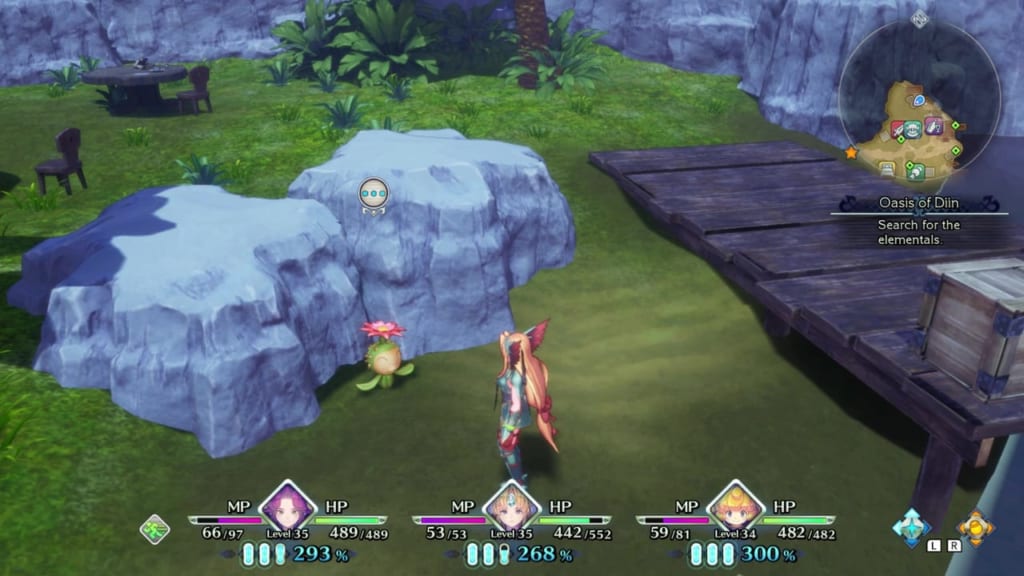 Trials of Mana Remake - Chapter 3: Oasis of Diin - Lil' Cactus Location 24