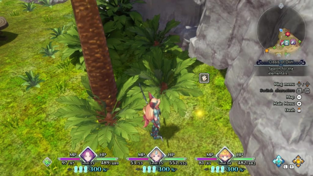 Trials of Mana Remake - Chapter 3: Oasis of Diin - Orb Location 1