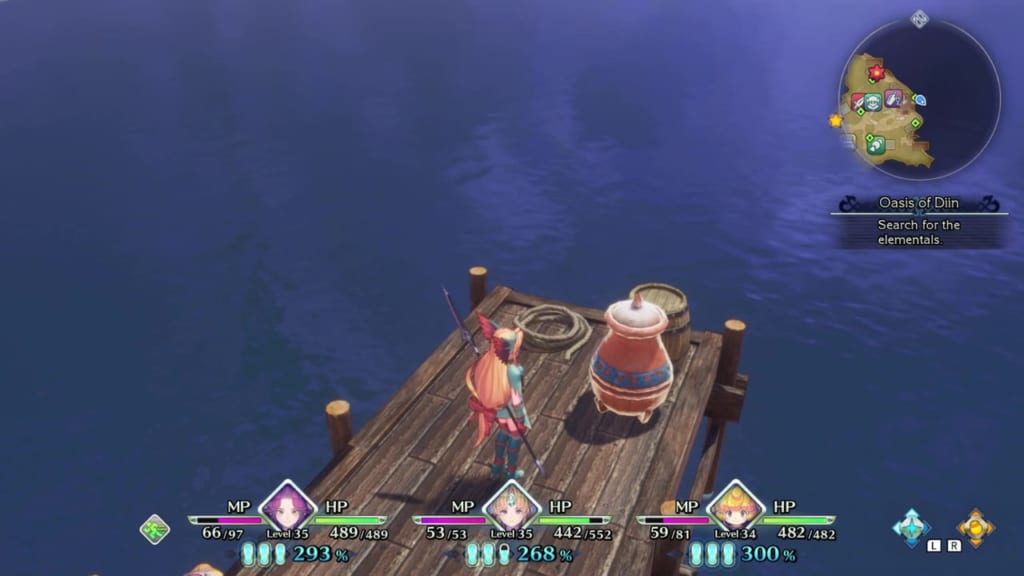 Trials of Mana Remake - Chapter 3: Oasis of Diin - Vase Location 1