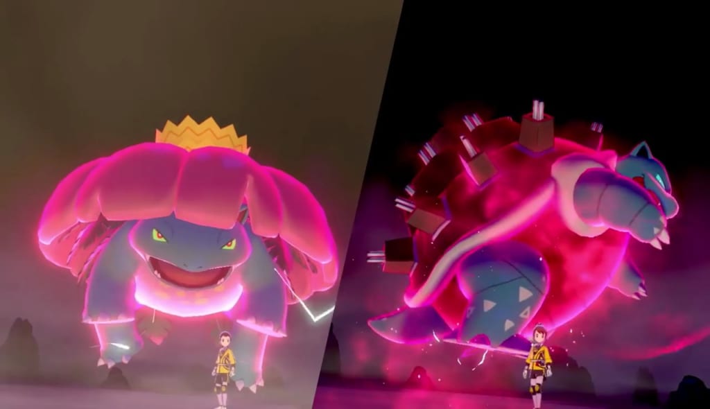 Pokemon Sword and Shield - More G-Max Forms