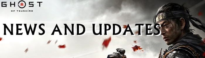 Ghost of Tsushima - News and Updates Banner