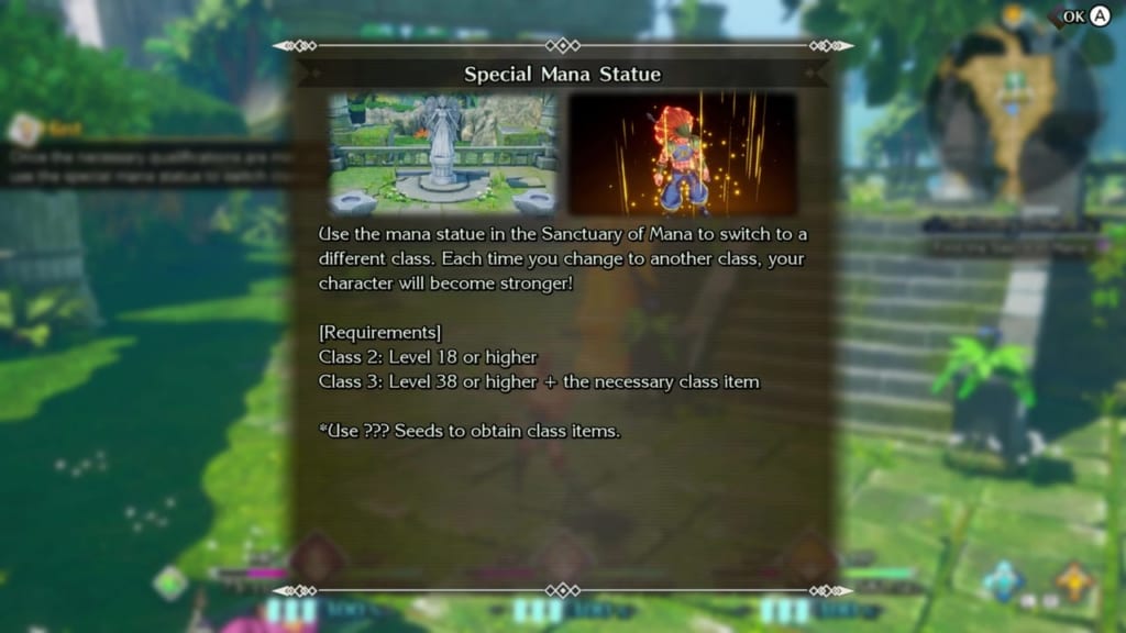 Trials of Mana Remake - Chapter 4: Sanctuary of Mana - Special Mana Statue