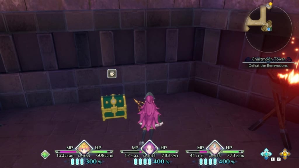 Trials of Mana Remake - Chapter 5: Chartmoon Tower Revisited - Chest Location 4