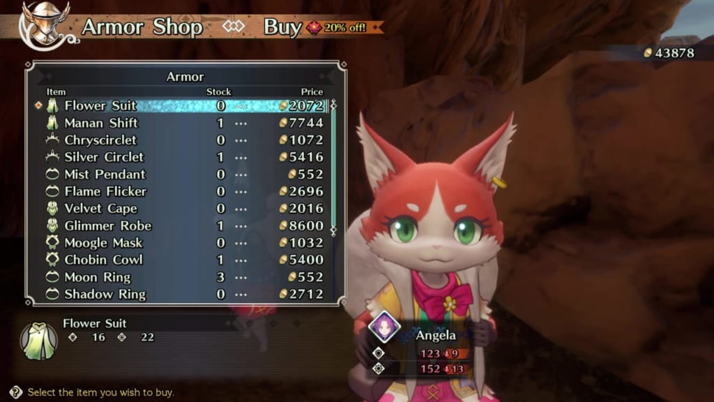 Trials of Mana Remake - Chapter 5: Gusthall Revisited - Armor Shop
