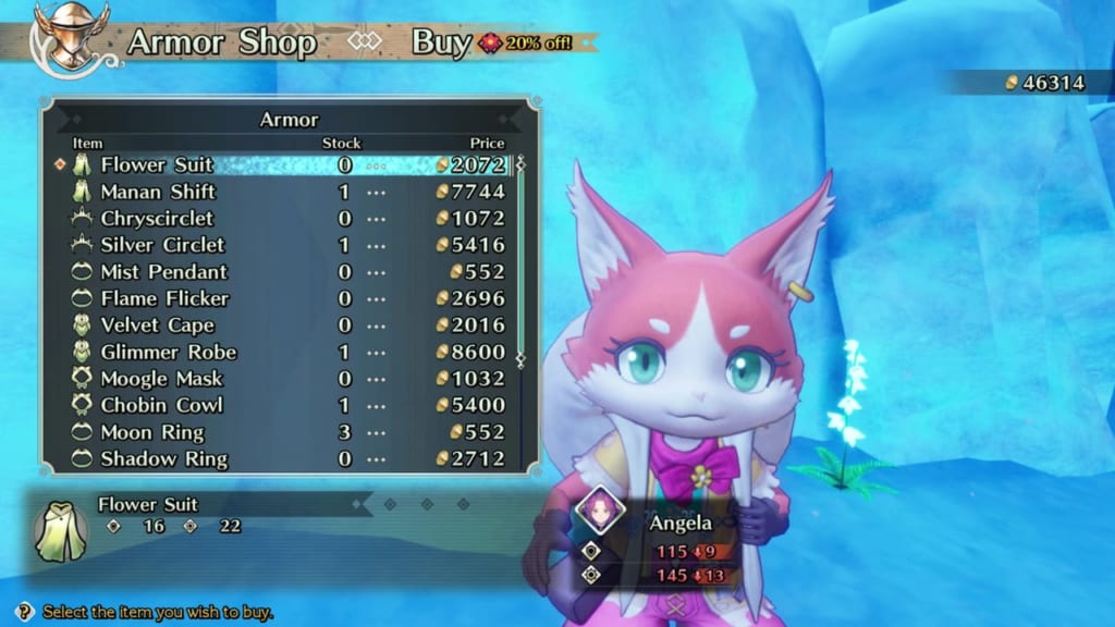 Trials of Mana Remake - Chapter 5: Labyrinth of Ice Revisited - Armor Shop