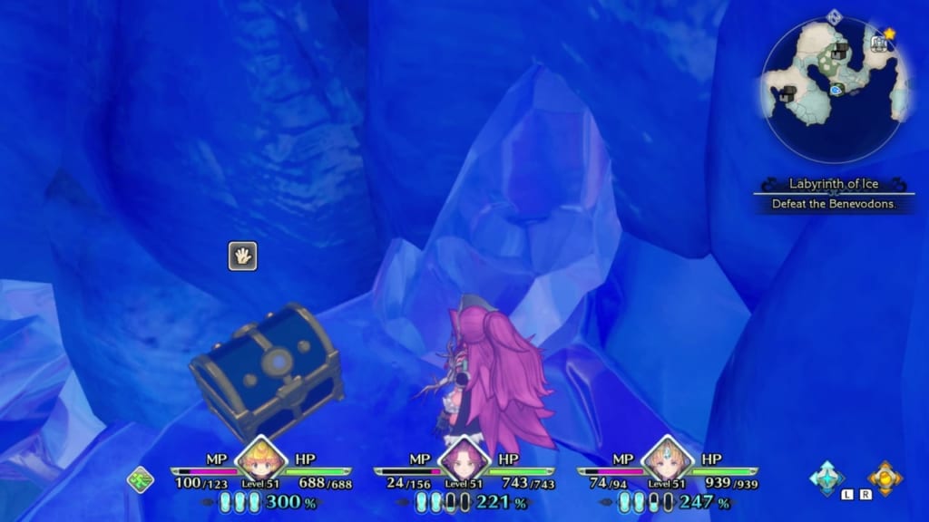  Trials of Mana Remake - Chapter 5: Labyrinth of Ice Revisited - Chest Location 3