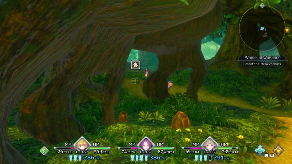 Trials of Mana Remake - Chapter 5: Woods of Wandara - Chest Location 4