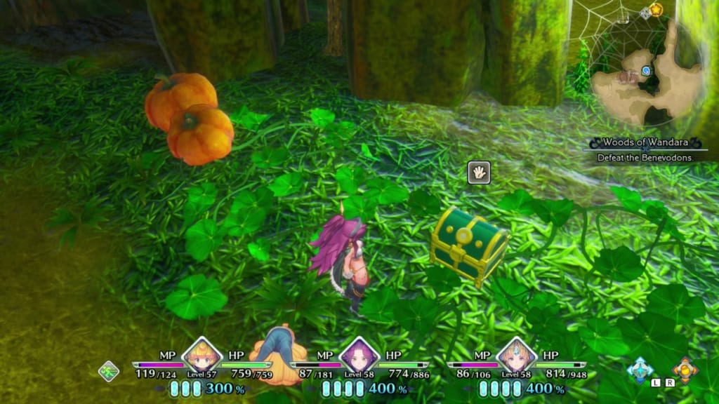 Trials of Mana Remake - Chapter 5: Woods of Wandara - Chest Location 8