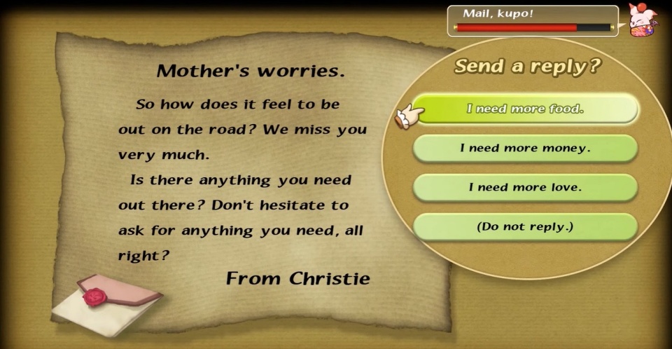 Final Fantasy Crystal Chronicles: Remastered Edition - Letter Replies Guide