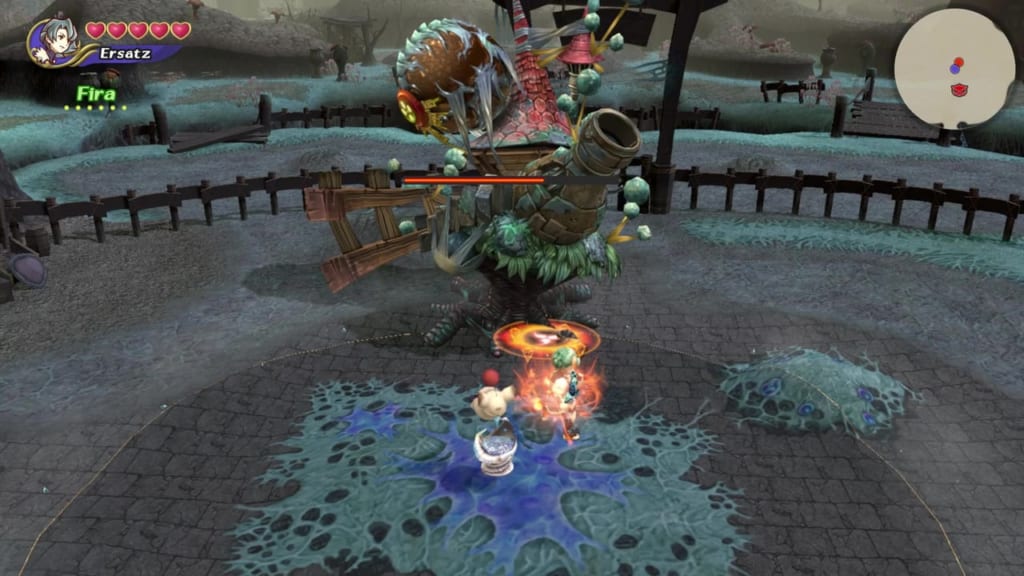 Final Fantasy Crystal Chronicles: Remastered Edition - Armstrong - Use fire spells or focus attacks
