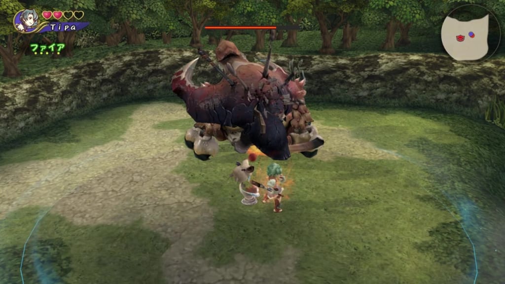 Final Fantasy Crystal Chronicles: Remastered Edition - Giant Crab Boss - Avoid the front
