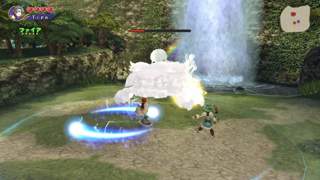 Final Fantasy Crystal Chronicles: Remastered Edition - Giant Crab Boss - Close in right after it stops